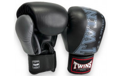 Боксерские перчатки TWINS Special BGVL3-2TA black gray 14 oz