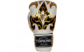 Боксерские перчатки TKB Kanok white 12 oz