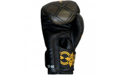 Боксерские перчатки TKB Kanok black 12 oz