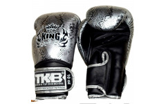 Боксерские перчатки TKB Snake Black Silver 10 oz