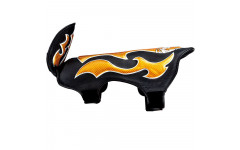 Защита голени Top King TKSGEM-01 "Empower Creativity" black-gold - M