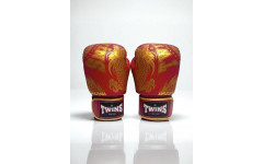 Боксерские перчатки TWINS Special FBGVL3-49 gold red 16 oz