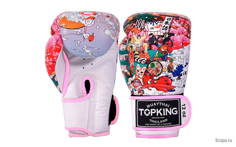 Боксерские перчатки Top King TKBGCT-1J1 Japan Culture 12 oz