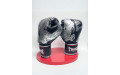 Боксерские перчатки TWINS Special FBGVL3-49 black-silver 12 oz