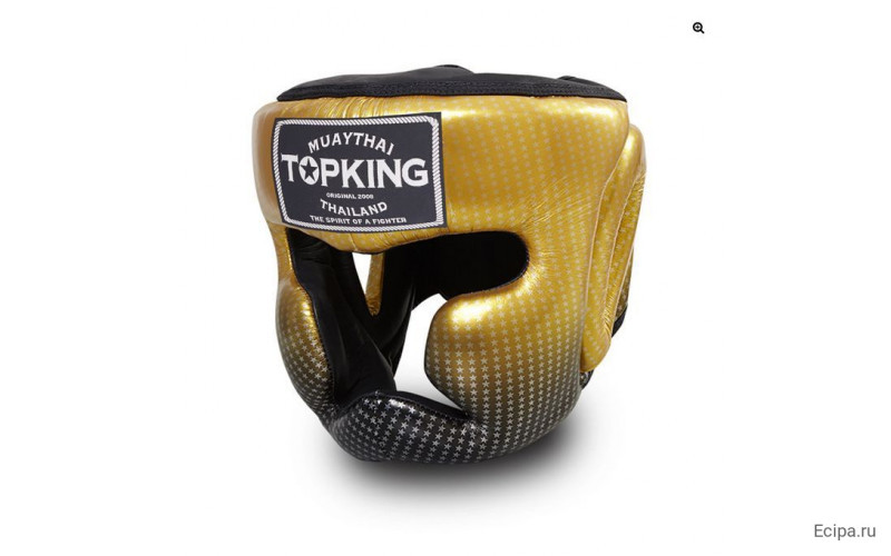 Боксерский Шлем TKB Super Star gold L