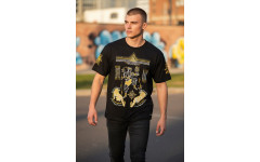 Футболка Тайский бокс Gold Shirts N1 M