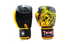 Боксерские перчатки Twins Special FBGVL50 yellow 14 oz