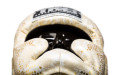 Боксерский шлем Top King Gold / White Snake Edition Head Guard L