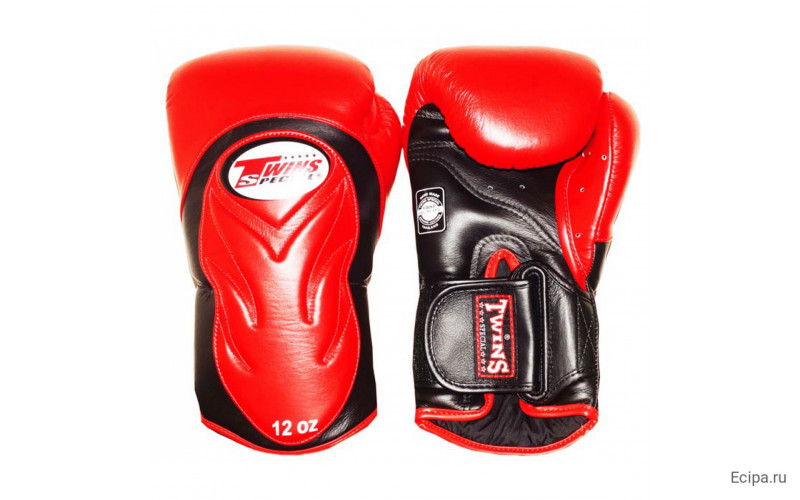 Боксерские перчатки BGVL6 black-red 12 oz