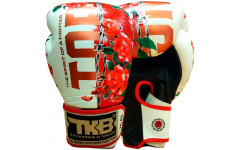 Боксерские перчатки TOP KING Gloves ROSE white 14 oz Боксерские перчатки TOP KING Gloves ROSE white 14 oz