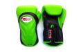 Боксерские перчатки BGVL6 black-green 16 oz