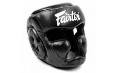 Шлем Fairtex HG13 black (Lace Up) M