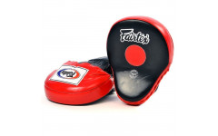 Лапы для бокса Fairtex FMV9 red black