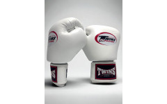Боксерские перчатки Twins Special BGVL3 white 8 oz
