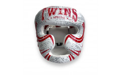 Шлем боксерский Twins Special FHGL3-TW5 white red XL