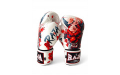 Боксёрские перчатки Raja Oni Blossom Edition 16 oz Боксёрские перчатки Raja Oni Blossom Edition 16 oz