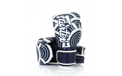 Боксерские перчатки Fairtex BGV14 Japanese blue 16 oz