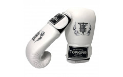 Перчатки боксёрские Top King "Ultimate" TKBGUV white 12 oz