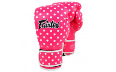 Боксерские перчатки Fairtex BGV14 polka dot 14 oz