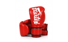 Боксерские перчатки Fairtex BGV14 red 12 oz