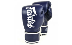 Боксерские перчатки Fairtex BGV14 blue 16 oz
