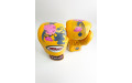 Боксерские перчатки Twins FBGVL3-13 yellow 16 oz