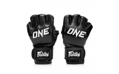 ММА перчатки Fairtex FGV12 ONE black L