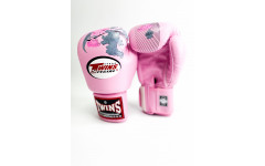 Боксерские перчатки Twins FBGVL3-13 pink 14 oz