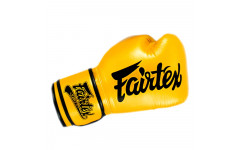 Боксерские перчатки Fairtex BGV18 Yellow 12 oz