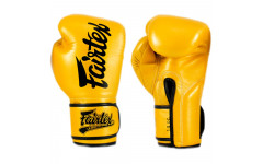 Боксерские перчатки Fairtex BGV18 Yellow 14 oz