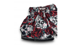 Шорты для бокса Raja Skullz vs Roses 2XL Шорты для бокса Raja Skullz vs Roses 2XL