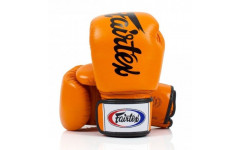 Боксерские перчатки Fairtex BGV19 orange 12 oz
