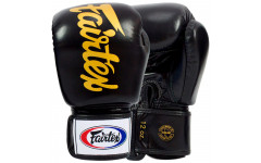 Боксерские перчатки Fairtex BGV19 black 12 oz