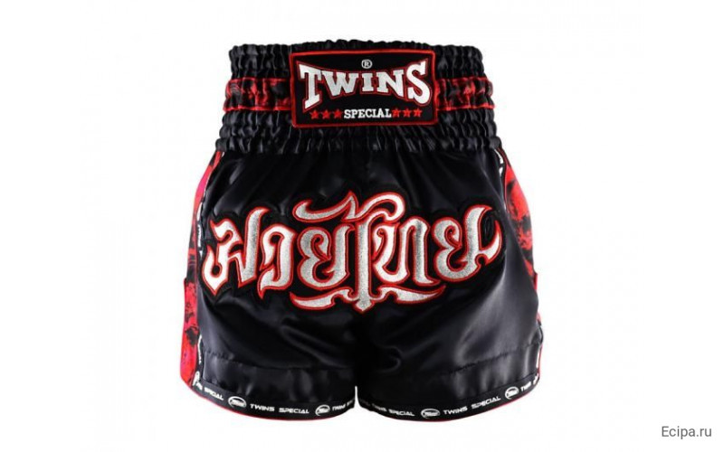 Шорты для бокса Twins Special TBS skull black S
