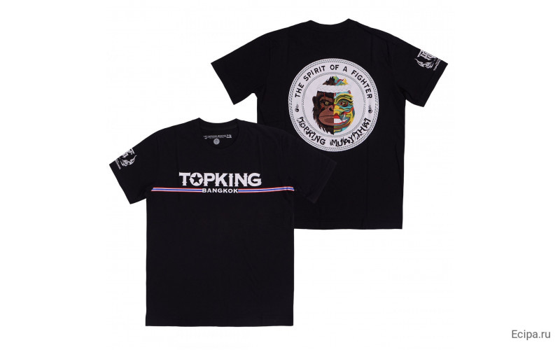 Футболка Top King boxing black S
