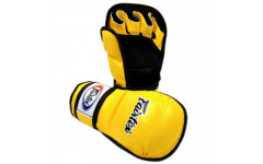 Перчатки для ММА Fairtex FGV15 yellow L