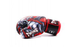 Боксерские перчатки Twins FBGVL3-58 (Кабуки) red 14 oz