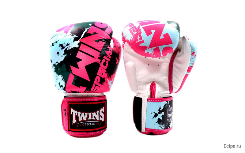 Боксерские перчатки Twins FBGVL3-61 pink 16 oz