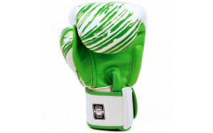 Боксерские перчатки TWINS FBGVL3-TW2 WHITE-GREEN 16 oz