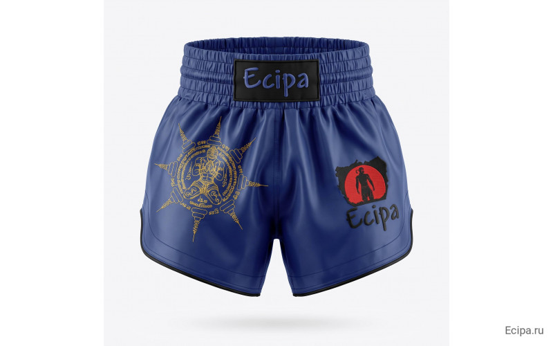 Шорты для Muay Thai Ecipa Fighter blue S