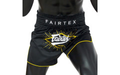 Шорты для бокса Fairtex BS1903 (черный-золотой) 2XL