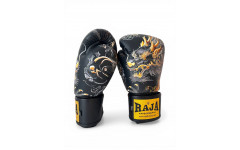 Боксёрские перчатки Raja Gold Dragon 14 oz Боксёрские перчатки Raja Gold Dragon 14 oz