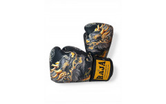 Боксёрские перчатки Raja Gold Dragon 14 oz Боксёрские перчатки Raja Gold Dragon 14 oz