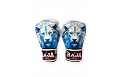 Боксёрские перчатки Raja Leo Frost 10 oz Боксёрские перчатки Raja Leo Frost 10 oz