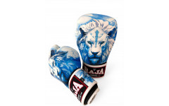 Боксёрские перчатки Raja Leo Frost 10 oz Боксёрские перчатки Raja Leo Frost 10 oz