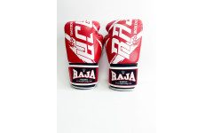 Боксерские перчатки Raja model 3 red 12 oz Боксерские перчатки Raja model 3 red 12 oz