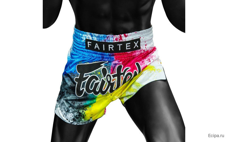 Шорты для бокса Fairtex BS1937 Acid jazz white - S