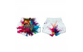 Шорты для бокса Fairtex BS1939 Funcy Soul white - M