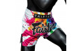 Шорты для бокса Fairtex BS1939 Funcy Soul white - M